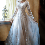 Wedding Gown-Modest: Avery