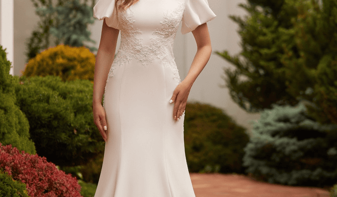 Wedding Gown-Modest: Marley